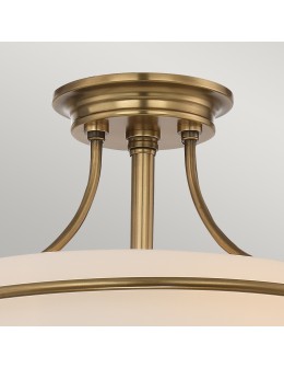 Elstead GRIFFIN Pendant E27 3x100W Brass QZ-GRIFFIN-SFS-WS - product 2