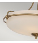 Retro ceiling lamps - Elstead GRIFFIN Pendant E27 4x100W Brass QZ-GRIFFIN-SFM-WS - product 3