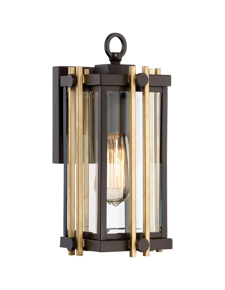 Outdoor wall lamps - Elstead GOLDENROD Wall lamp E27 1x100W IP44 Brown QZ-GOLDENROD2-S - product kolory-swiatla.pl 1
