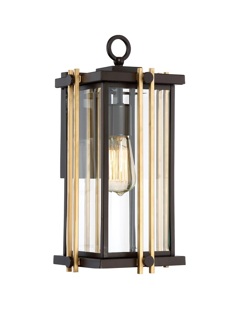 Outdoor wall lamps - Elstead GOLDENROD Wall lamp E27 1x100W IP44 Brown QZ-GOLDENROD2-M - product kolory-swiatla.pl 1