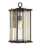 Outdoor wall lamps - Elstead GOLDENROD Wall lamp E27 1x100W IP44 Brown QZ-GOLDENROD2-L - product 1