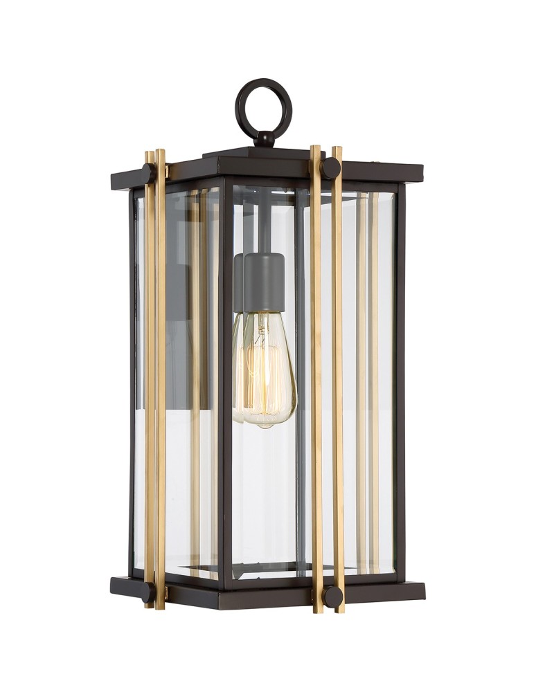 Outdoor wall lamps - Elstead GOLDENROD Wall lamp E27 1x100W IP44 Brown QZ-GOLDENROD2-L - product kolory-swiatla.pl 1