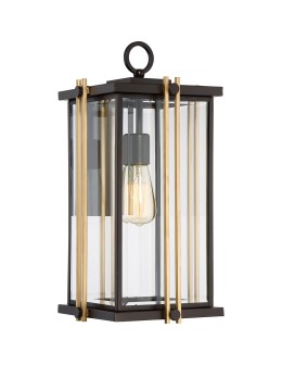 Elstead GOLDENROD Kinkiet E27 1x100W IP44 Brązowy QZ-GOLDENROD2-L