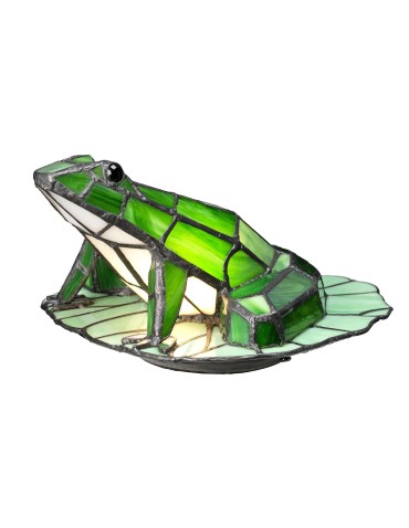 Elstead TIFFANY ANIMAL LAMPS Table Lamp G9 1x3W Brown QZ-FROG-TL.