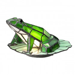 Elstead TIFFANY ANIMAL LAMPS Lampa Stołowa G9 1x3W Brązowy QZ-FROG-TL