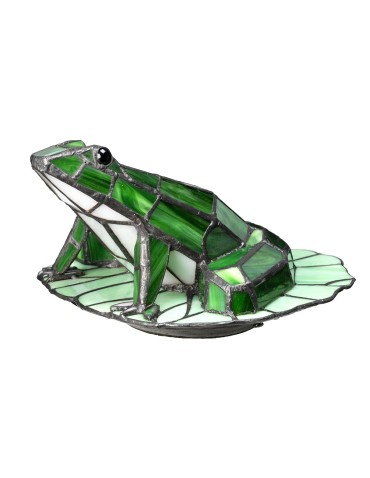 Elstead TIFFANY ANIMAL LAMPS Lampa Stołowa G9 1x3W Brązowy QZ-FROG-TL - produkt 2