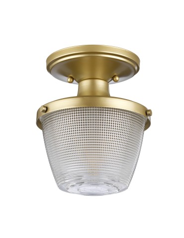 Elstead DUBLIN Plafon E27 1x60W IP44 Mosiądz QZ-DUBLIN-SF-PNBR - produkt 2