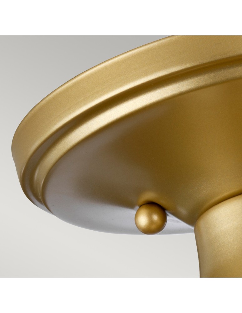 Hermetic plafonds - Elstead DUBLIN Plafond E27 1x60W IP44 Brass QZ-DUBLIN-SF-PNBR - product kolory-swiatla.pl 3