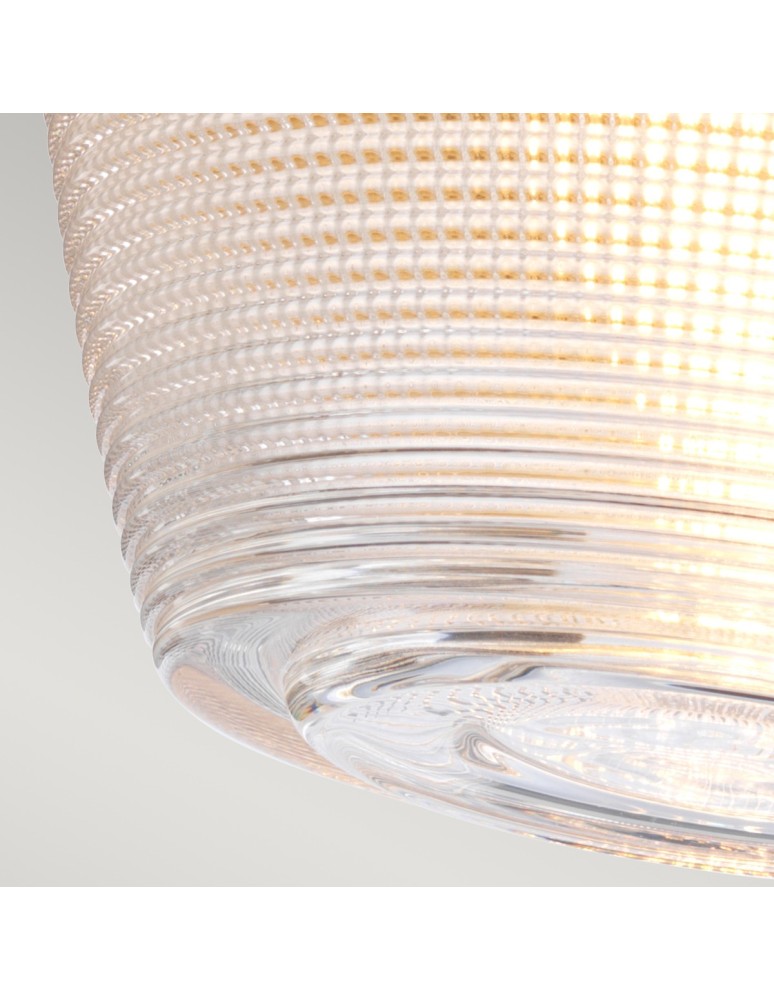 Hermetic plafonds - Elstead DUBLIN Plafond E27 1x60W IP44 Brass QZ-DUBLIN-SF-PNBR - product kolory-swiatla.pl 5