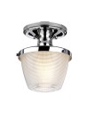 Elstead DUBLIN Plafon E27 1x60W IP44 Chrom QZ-DUBLIN-SF-PC