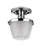 Hermetic plafonds - Elstead DUBLIN Plafond E27 1x60W IP44 Chrome QZ-DUBLIN-SF-PC - product 2