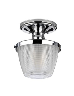 Elstead DUBLIN Plafon E27 1x60W IP44 Chrom QZ-DUBLIN-SF-PC - produkt 2