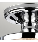 Hermetic plafonds - Elstead DUBLIN Plafond E27 1x60W IP44 Chrome QZ-DUBLIN-SF-PC - product 3