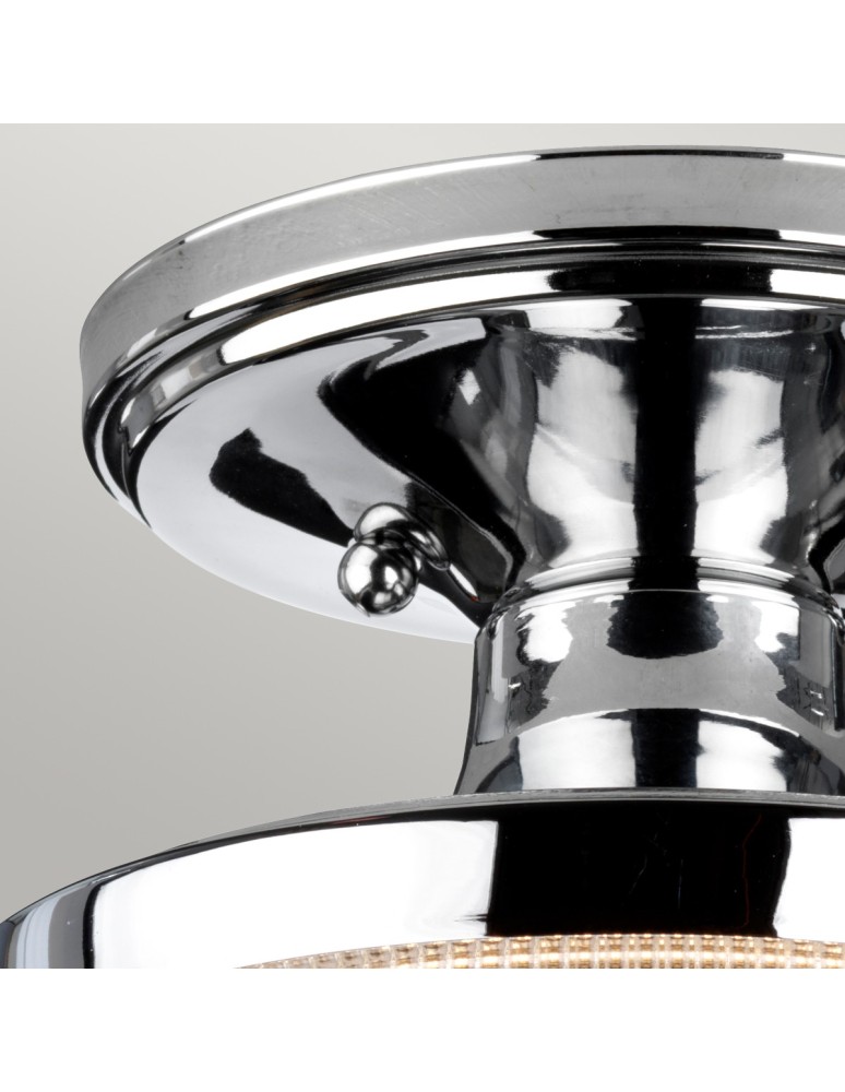 Hermetic plafonds - Elstead DUBLIN Plafond E27 1x60W IP44 Chrome QZ-DUBLIN-SF-PC - product kolory-swiatla.pl 3