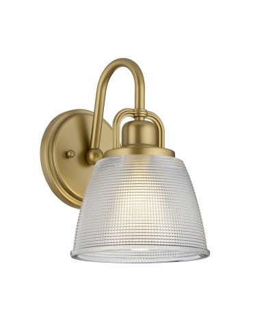 Elstead DUBLIN Wall lamp G9 1x3W IP44 Brass QZ-DUBLIN1-PNBR