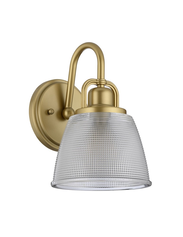 Bathroom wall lamps - Elstead DUBLIN Wall lamp G9 1x3W IP44 Brass QZ-DUBLIN1-PNBR - product kolory-swiatla.pl 2