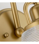 Bathroom wall lamps - Elstead DUBLIN Wall lamp G9 1x3W IP44 Brass QZ-DUBLIN1-PNBR - product 3