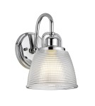 Bathroom wall lamps - Elstead DUBLIN Wall lamp G9 1x3W IP44 Chrome QZ-DUBLIN1-PC - product 1