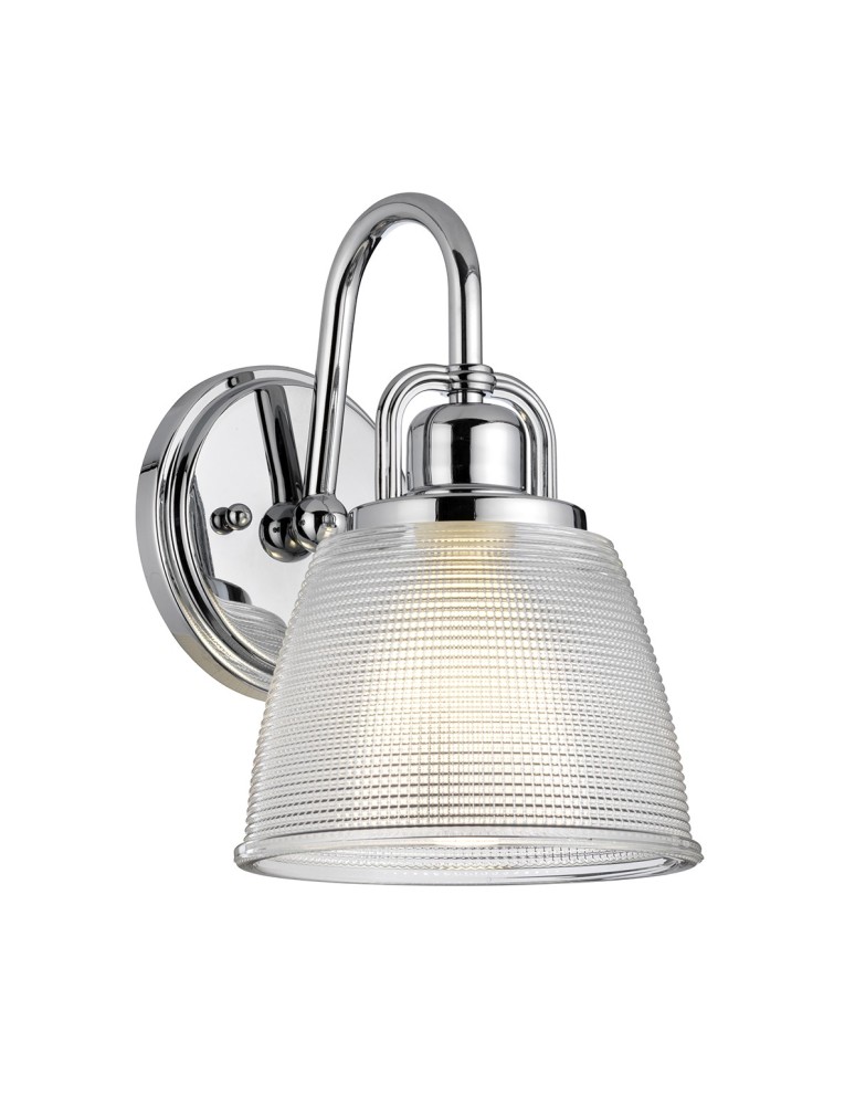 Bathroom wall lamps - Elstead DUBLIN Wall lamp G9 1x3W IP44 Chrome QZ-DUBLIN1-PC - product kolory-swiatla.pl 1