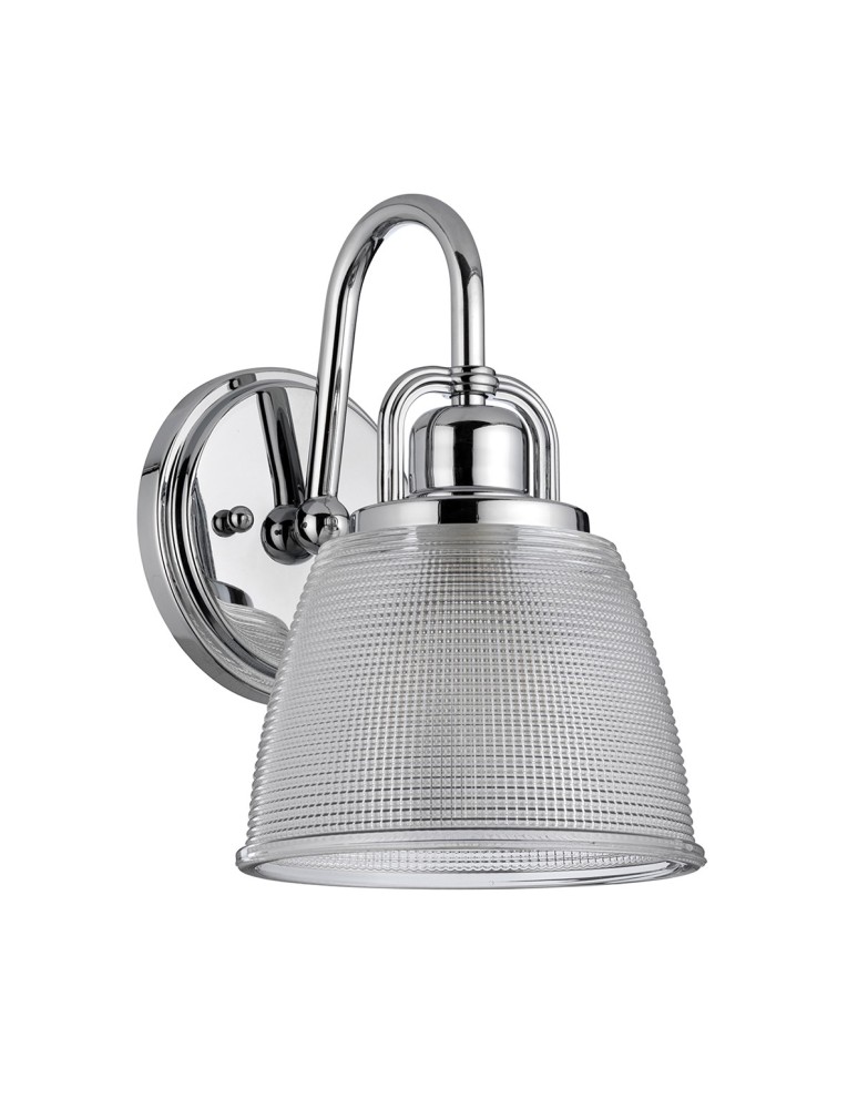 Bathroom wall lamps - Elstead DUBLIN Wall lamp G9 1x3W IP44 Chrome QZ-DUBLIN1-PC - product kolory-swiatla.pl 2