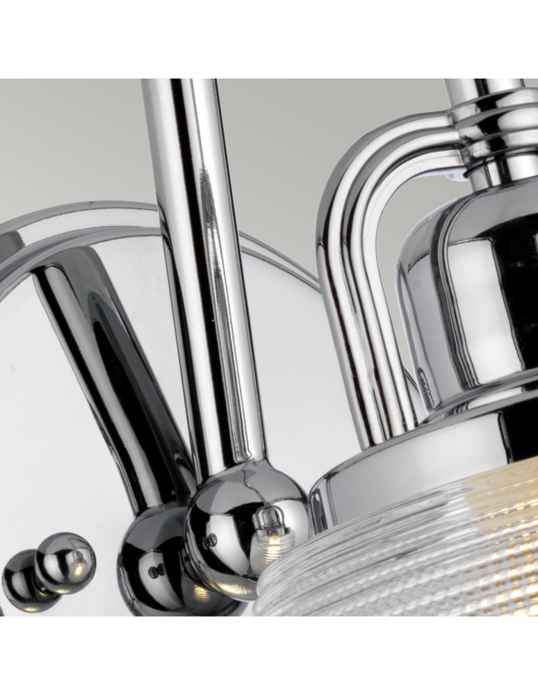 Bathroom wall lamps - Elstead DUBLIN Wall lamp G9 1x3W IP44 Chrome QZ-DUBLIN1-PC - product kolory-swiatla.pl 3