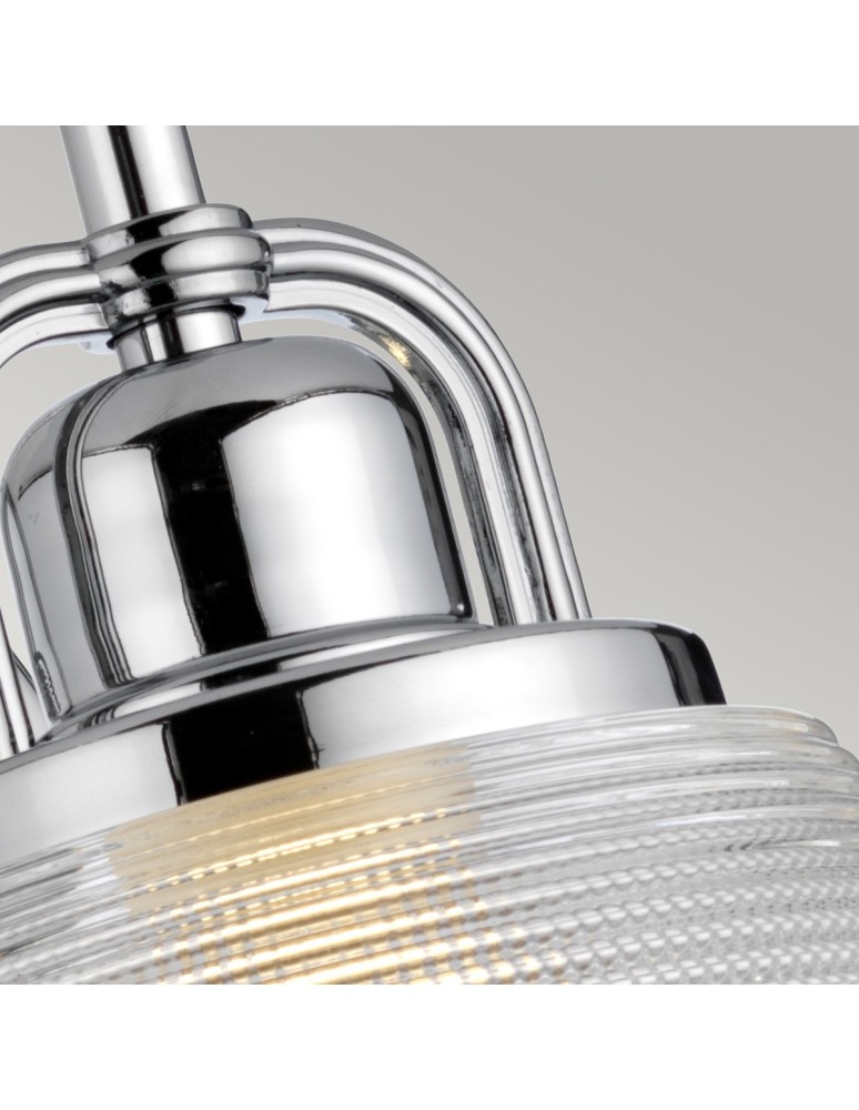Bathroom wall lamps - Elstead DUBLIN Wall lamp G9 1x3W IP44 Chrome QZ-DUBLIN1-PC - product kolory-swiatla.pl 4