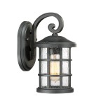 Outdoor wall lamps - Elstead CRUSADE Wall lamp E27 1x60W IP44 Black QZ-CRUSADE-S-BLK - product 1