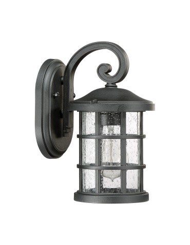 Elstead CRUSADE Wall lamp E27 1x60W IP44 Black QZ-CRUSADE-S-BLK - product 2