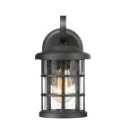Outdoor wall lamps - Elstead CRUSADE Wall lamp E27 1x60W IP44 Black QZ-CRUSADE-S-BLK - product 3
