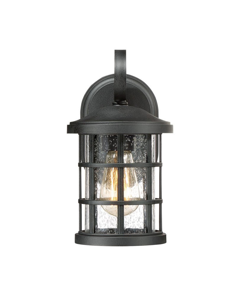 Outdoor wall lamps - Elstead CRUSADE Wall lamp E27 1x60W IP44 Black QZ-CRUSADE-S-BLK - product kolory-swiatla.pl 3