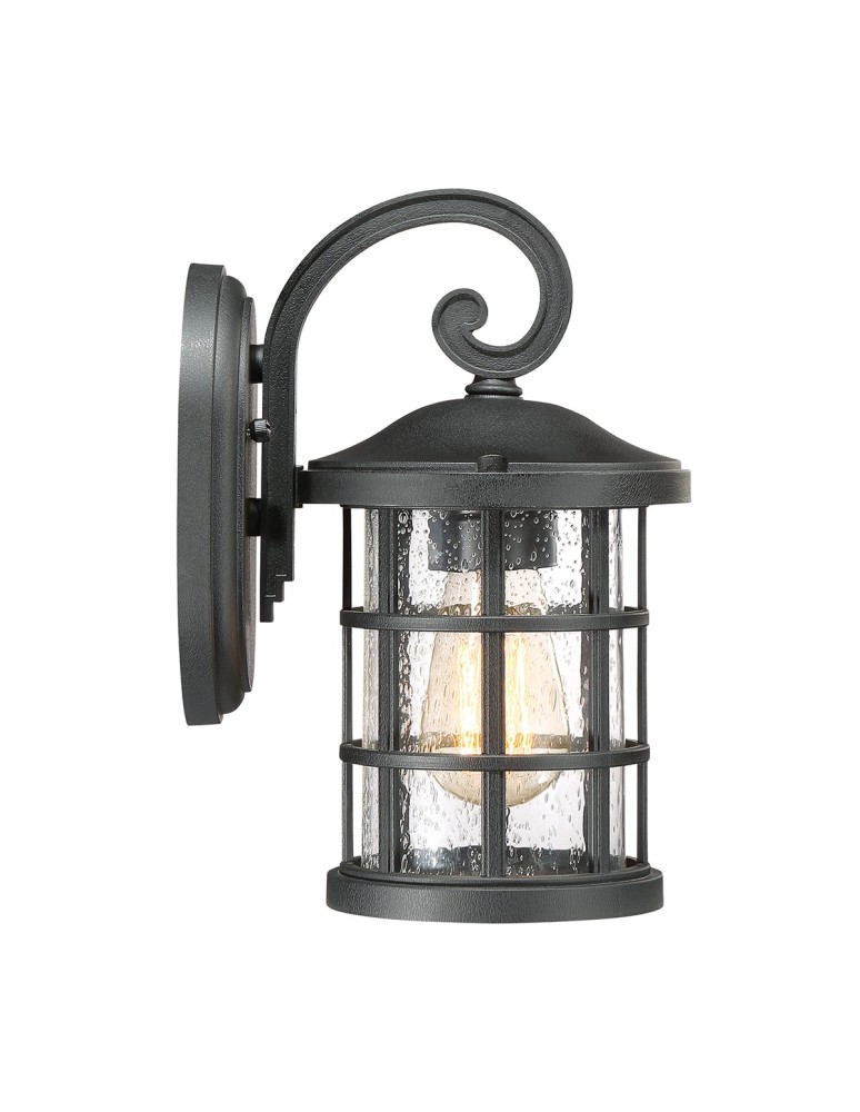 Outdoor wall lamps - Elstead CRUSADE Wall lamp E27 1x60W IP44 Black QZ-CRUSADE-S-BLK - product kolory-swiatla.pl 4
