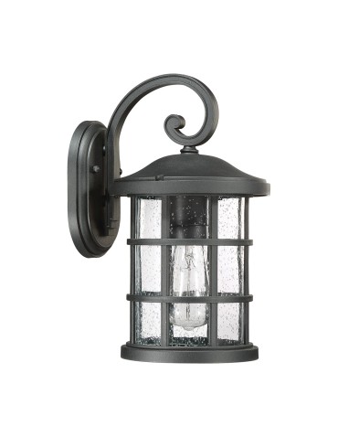 Elstead CRUSADE Kinkiet E27 1x60W IP44 Czarny QZ-CRUSADE-M-BLK - produkt 2