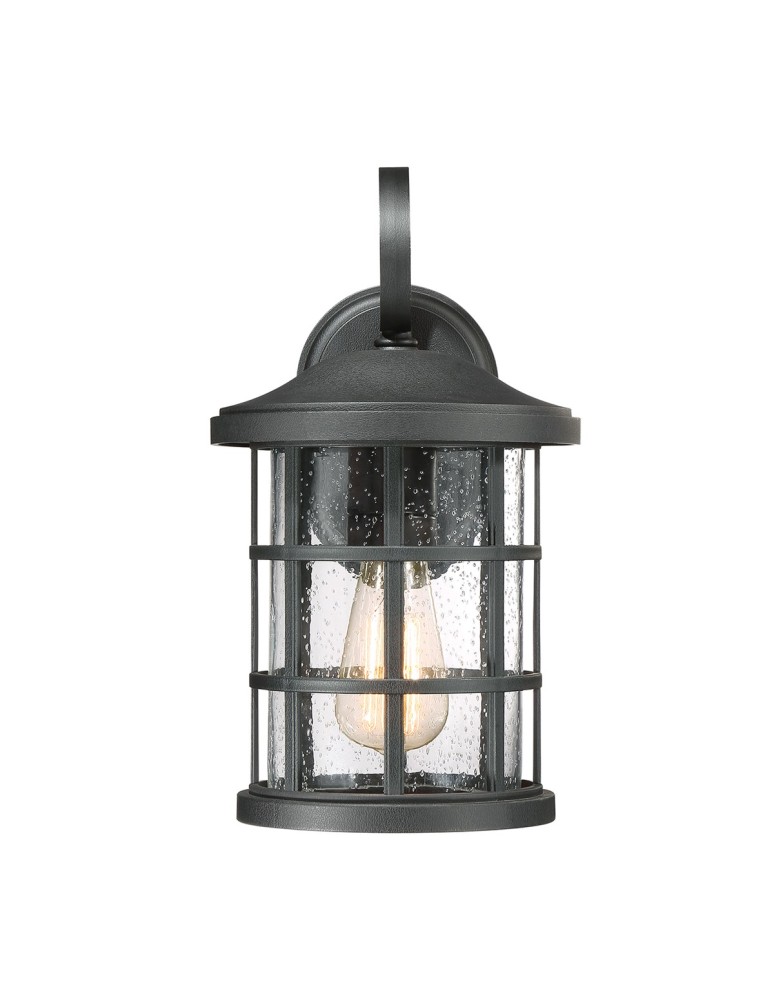 Kinkiety zewnętrzne - Elstead CRUSADE Kinkiet E27 1x60W IP44 Czarny QZ-CRUSADE-M-BLK - produkt kolory-swiatla.pl 3