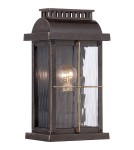 Outdoor wall lamps - Elstead CORTLAND Wall lamp E27 1x60W IP44 Brown QZ-CORTLAND-S - product 1