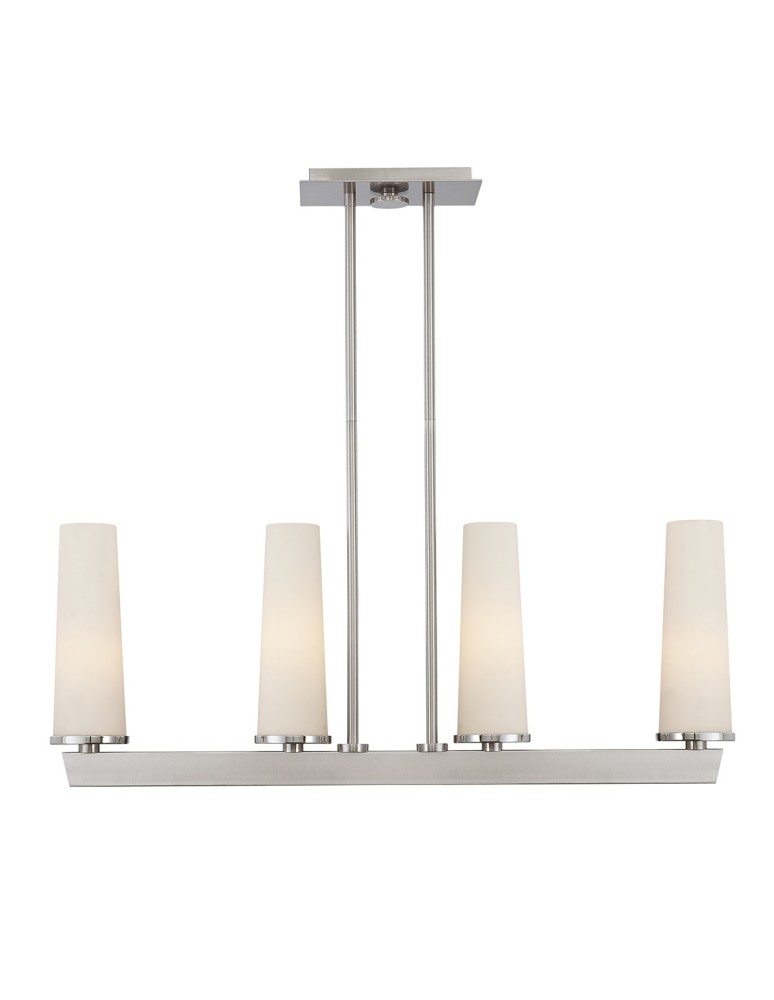 Pendant lamps - Elstead CHELSEA LOFT Pendant E27 4x100W Nickel QZ-CHELSEA-LOFT-P. - product kolory-swiatla.pl 4