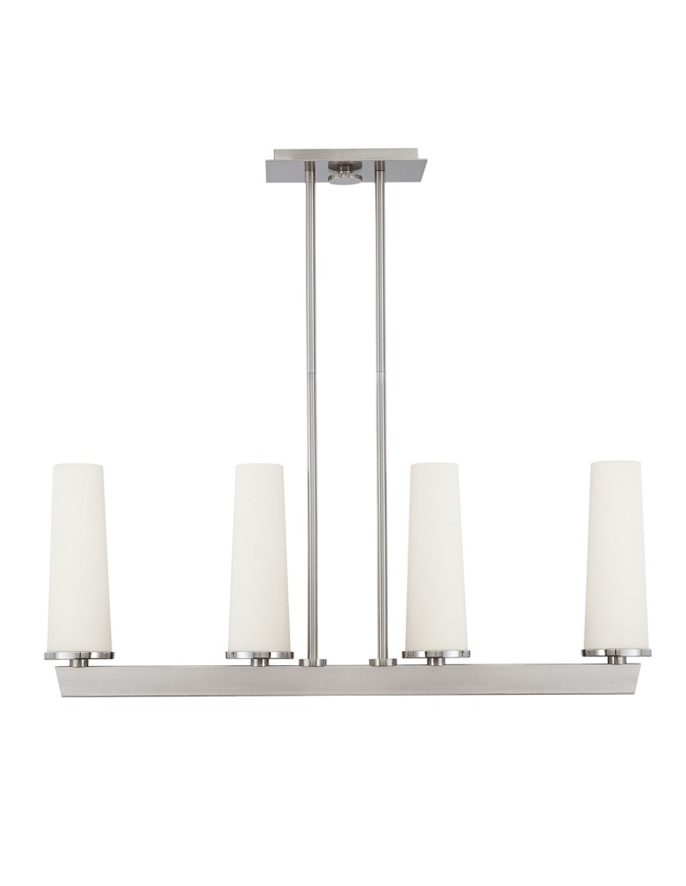 Lampy wiszące - Elstead CHELSEA LOFT Wisząca E27 4x100W Nikiel QZ-CHELSEA-LOFT-P - produkt kolory-swiatla.pl 5