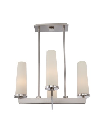 Elstead CHELSEA LOFT Chandelier E27 4x100W Nickel QZ-CHELSEA-LOFT4 - product 2