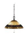 Elstead CHASTAIN Pendant E27 3x60W Brown QZ-CHASTAIN-P.