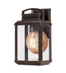 Outdoor wall lamps - Elstead BYRON Wall lamp E27 1x100W IP44 Brown QZ-BYRON-S - product 1