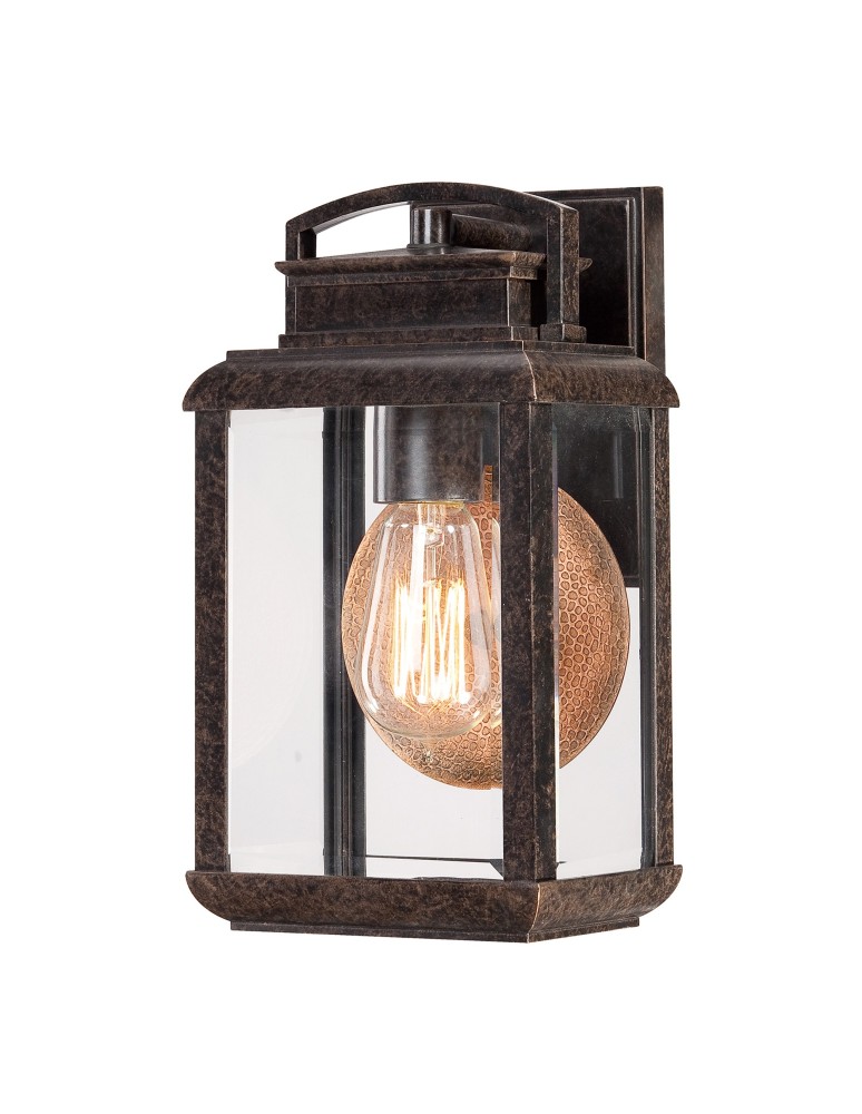 Outdoor wall lamps - Elstead BYRON Wall lamp E27 1x100W IP44 Brown QZ-BYRON-S - product kolory-swiatla.pl 1
