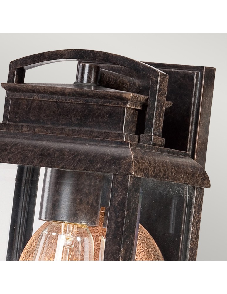 Outdoor wall lamps - Elstead BYRON Wall lamp E27 1x100W IP44 Brown QZ-BYRON-S - product kolory-swiatla.pl 2