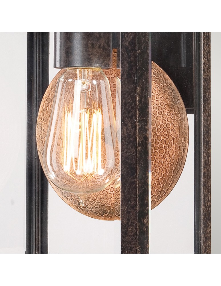 Outdoor wall lamps - Elstead BYRON Wall lamp E27 1x100W IP44 Brown QZ-BYRON-S - product kolory-swiatla.pl 3