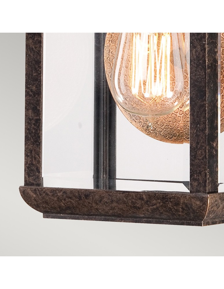 Outdoor wall lamps - Elstead BYRON Wall lamp E27 1x100W IP44 Brown QZ-BYRON-S - product kolory-swiatla.pl 4