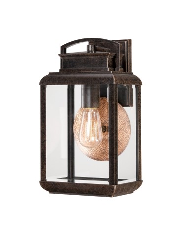 Elstead BYRON Wall lamp E27 1x100W IP44 Brown QZ-BYRON-M