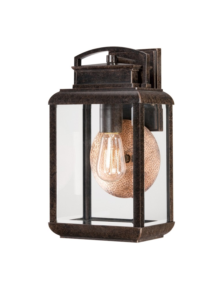 Outdoor wall lamps - Elstead BYRON Wall lamp E27 1x100W IP44 Brown QZ-BYRON-M - product kolory-swiatla.pl 1