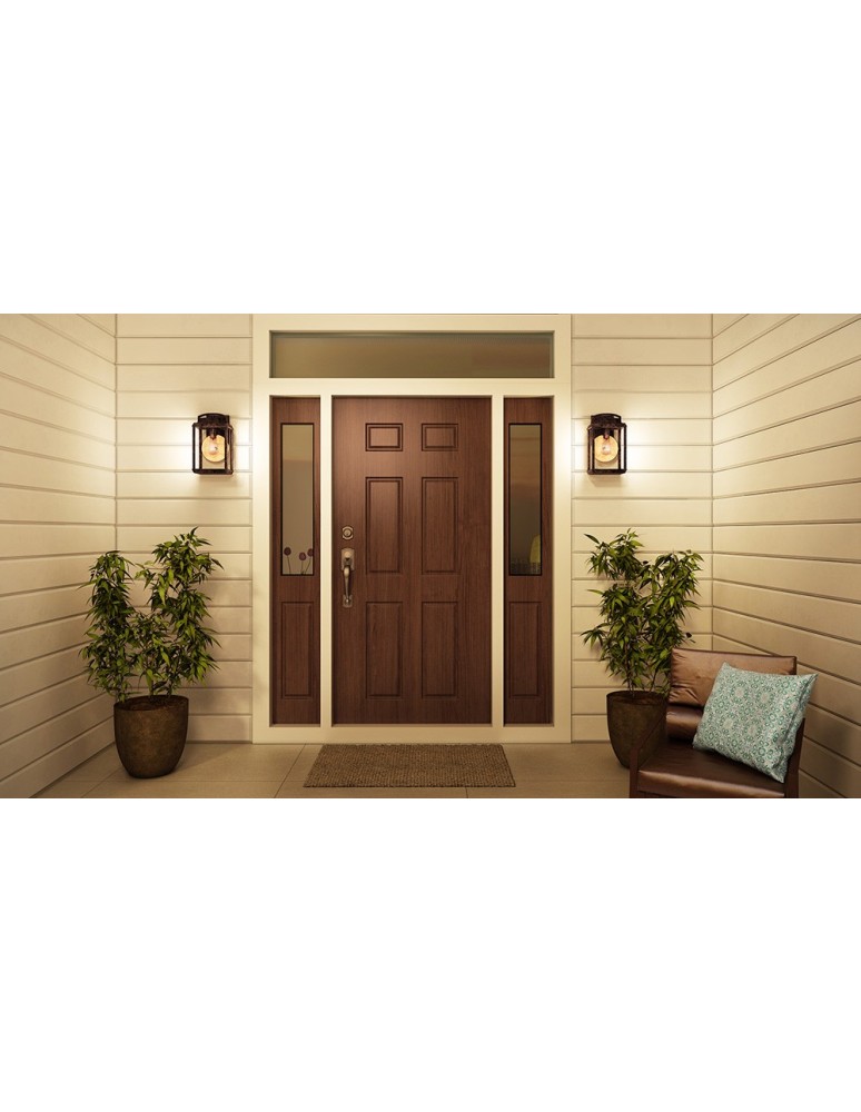 Outdoor wall lamps - Elstead BYRON Wall lamp E27 1x100W IP44 Brown QZ-BYRON-M - product kolory-swiatla.pl 2