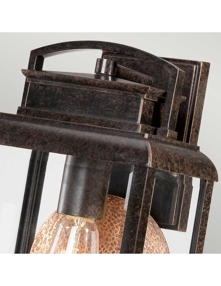 Outdoor wall lamps - Elstead BYRON Wall lamp E27 1x100W IP44 Brown QZ-BYRON-M - product kolory-swiatla.pl 4