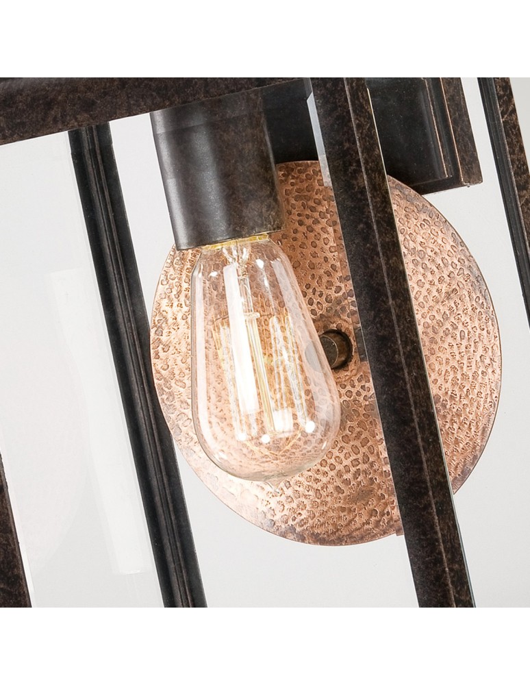 Outdoor wall lamps - Elstead BYRON Wall lamp E27 1x100W IP44 Brown QZ-BYRON-M - product kolory-swiatla.pl 5
