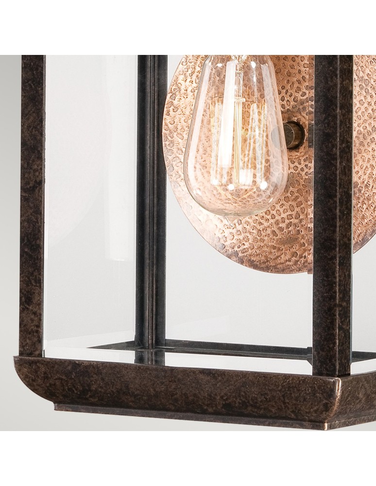 Outdoor wall lamps - Elstead BYRON Wall lamp E27 1x100W IP44 Brown QZ-BYRON-M - product kolory-swiatla.pl 6