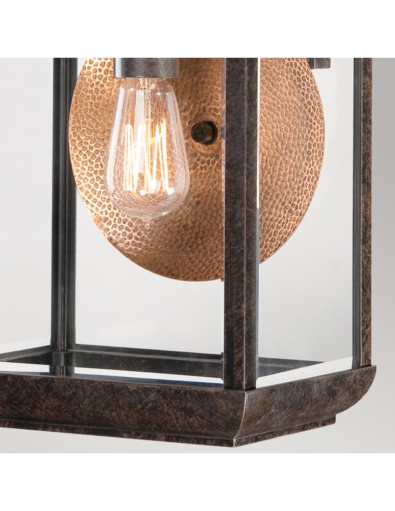 Outdoor wall lamps - Elstead BYRON Wall lamp E27 1x100W IP44 Brown QZ-BYRON-L - product kolory-swiatla.pl 4